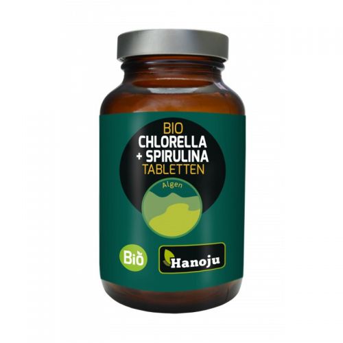 Hanoju Spirulina Bio Chlorella Bio 400 mg 300 T
