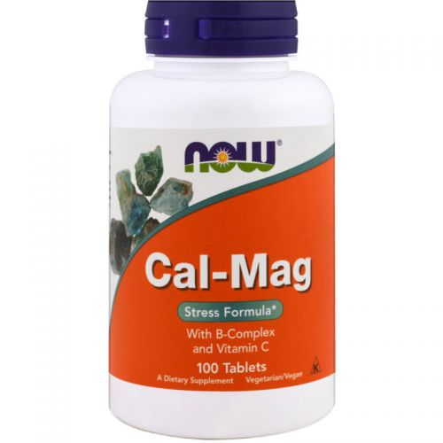 Now Foods Cal Mag Stress Formula 100 T