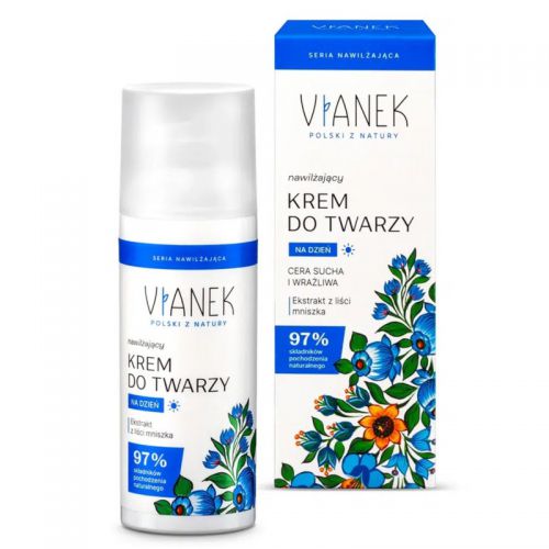 Vianek Nawilżający Krem do twarzy dzień 50 ml