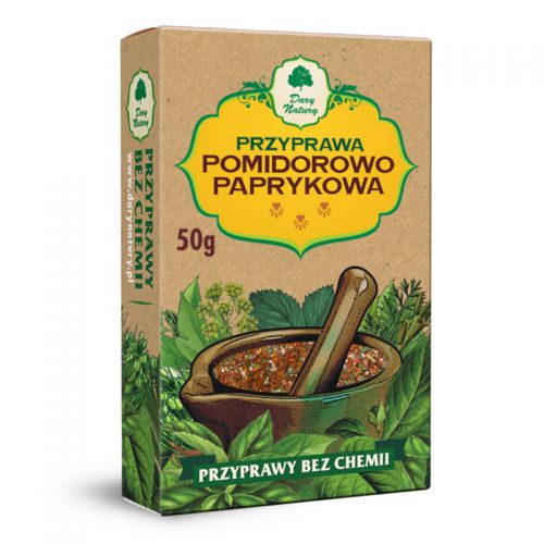 Dary Natury Przyprawa Pomidorowo Paprykowa 50g