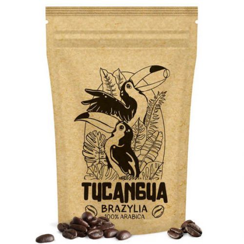 Kawa Brazylijska TUCANGUA SANTUS palona 500 g
